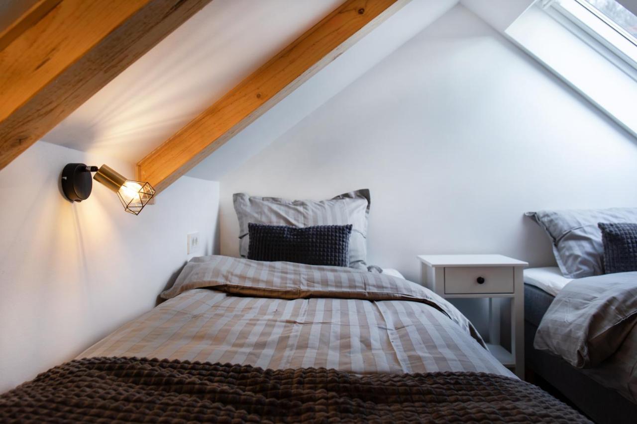 Bright & Spacious Loft In The Heart Of Old Town Lubiana Esterno foto