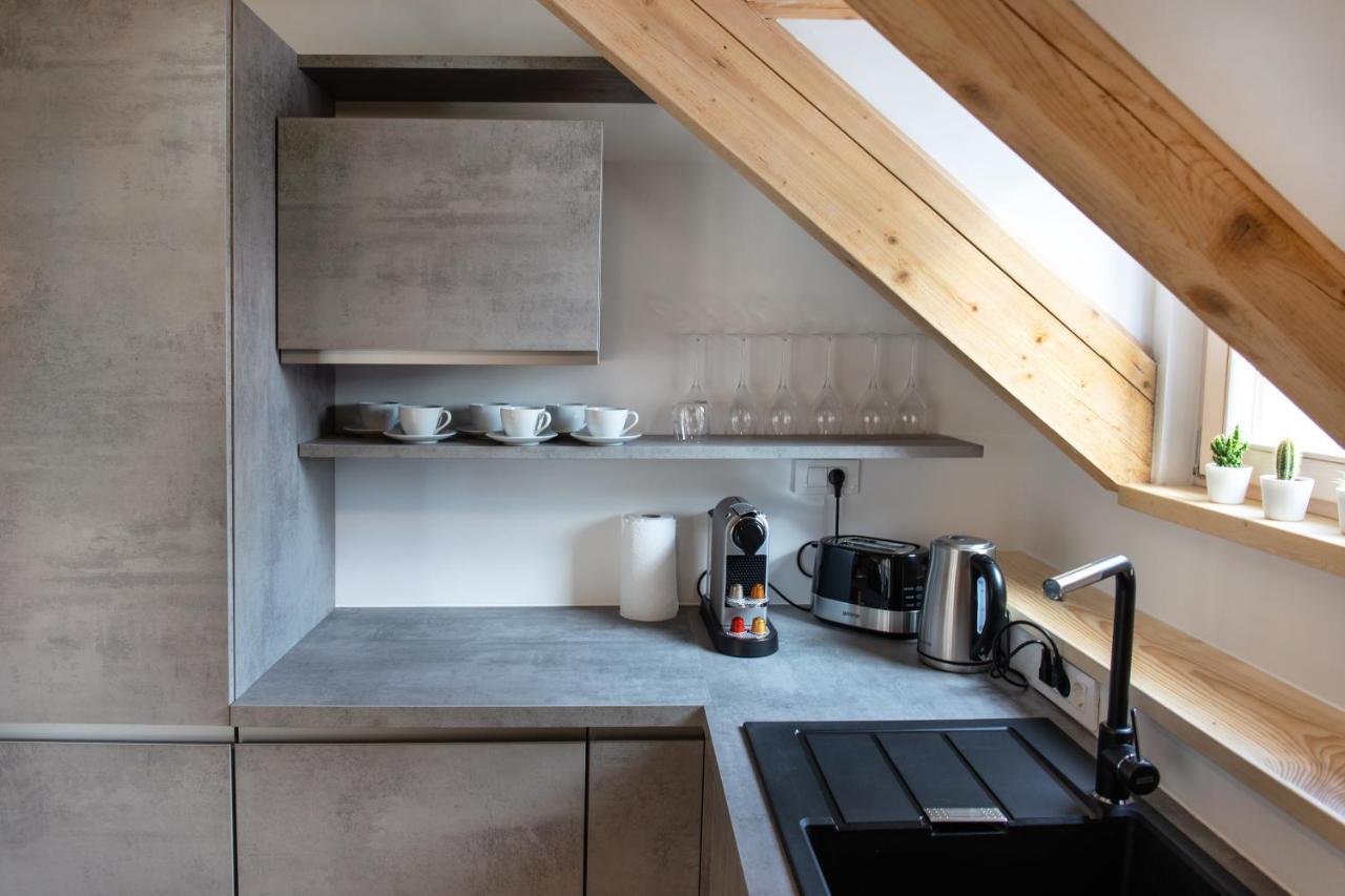 Bright & Spacious Loft In The Heart Of Old Town Lubiana Esterno foto